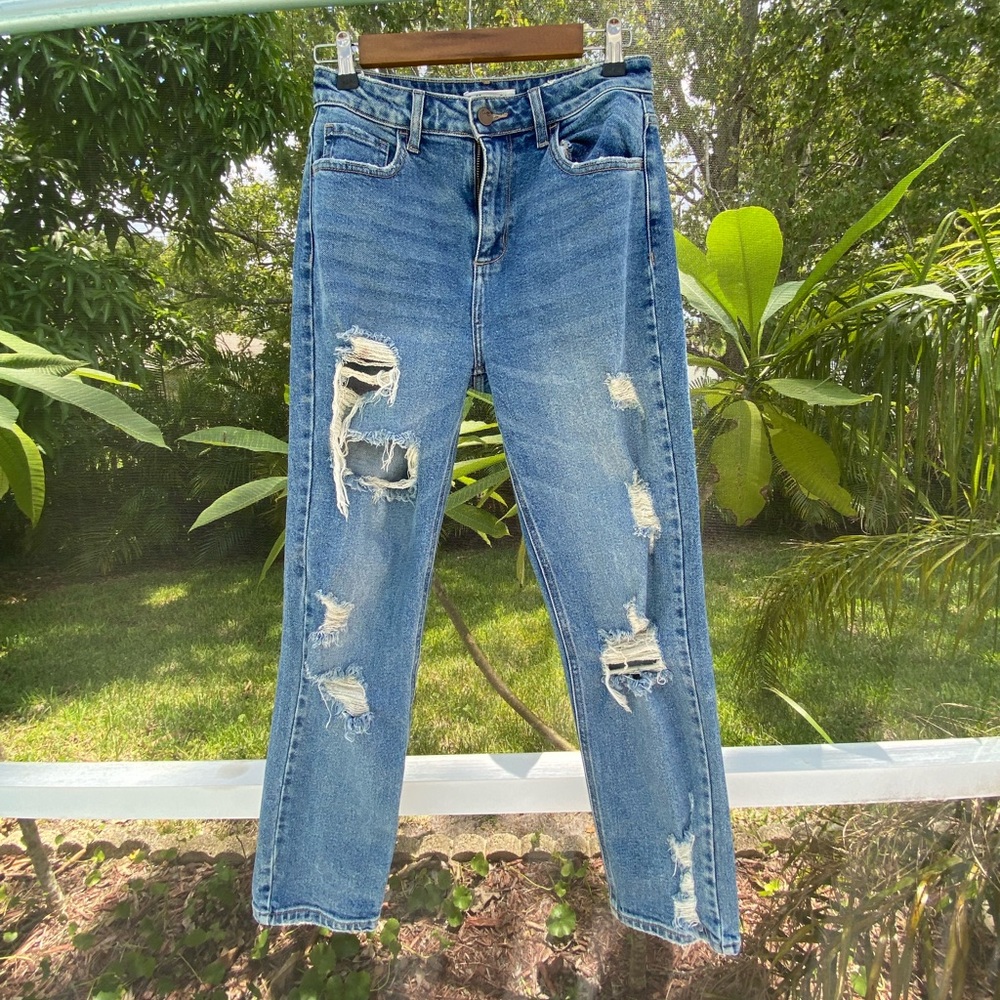 ripped jeans